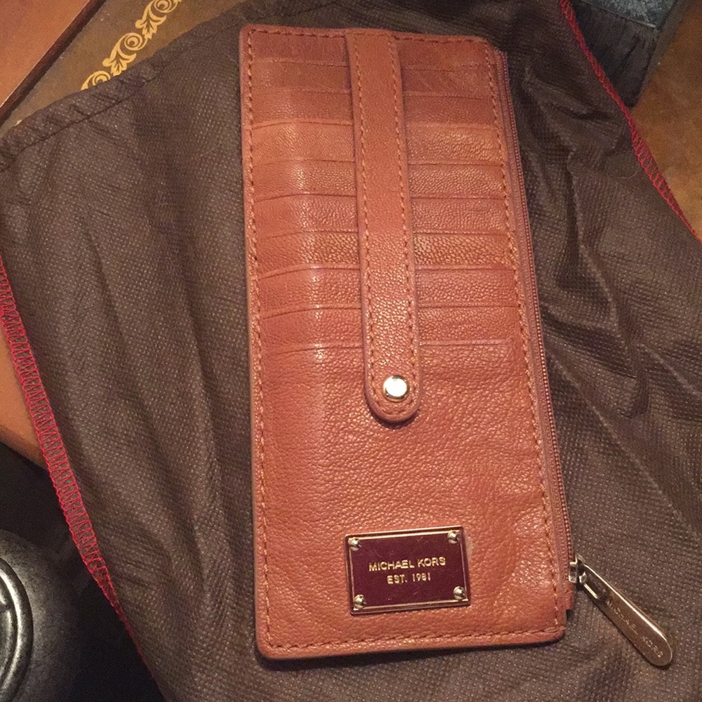 Michael Kors Slim Card Wallet 💗💁🏻‍♀️